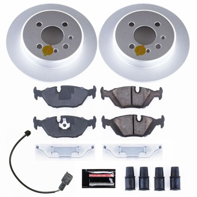 Kit de freins arrière Power Stop 91-92 BMW 318i Z23 Evolution Sport avec revêtement