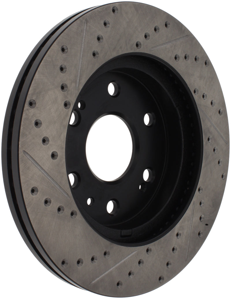 Rotor avant gauche rainuré et percé StopTech 05-10 GMC Sierra 1500 (avec tambour arrière) / 07-09 GMC Yukon