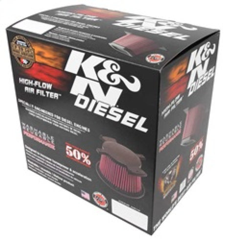 Filtre à air de rechange K&amp;N 10-11 Dodge Ram 2500/3500/4500/5500 6,7 L L6 Diesel