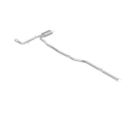 Catback MagnaFlow, SS, 2,5 po, Street, passage simple en ligne droite. Embout poli de 4 po, Ford Fusion 2,5 L 2015
