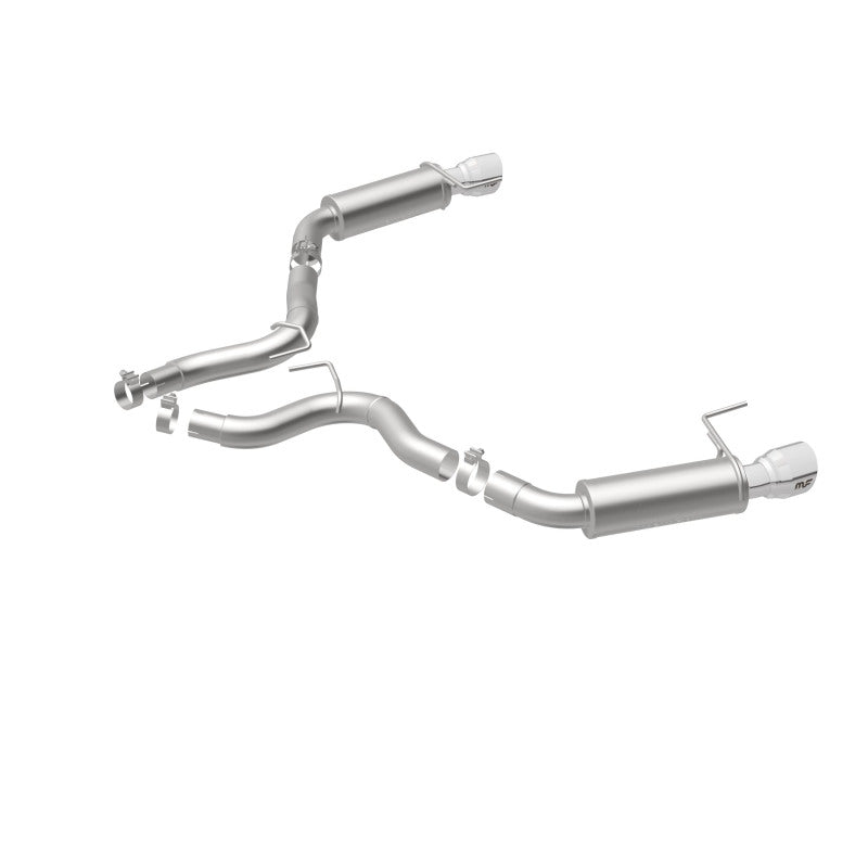 Essieu arrière MagnaFlow, SS, 3 po, compétition, embout poli double division de 4,5 po, Ford Mustang GT V8 5.0 2015