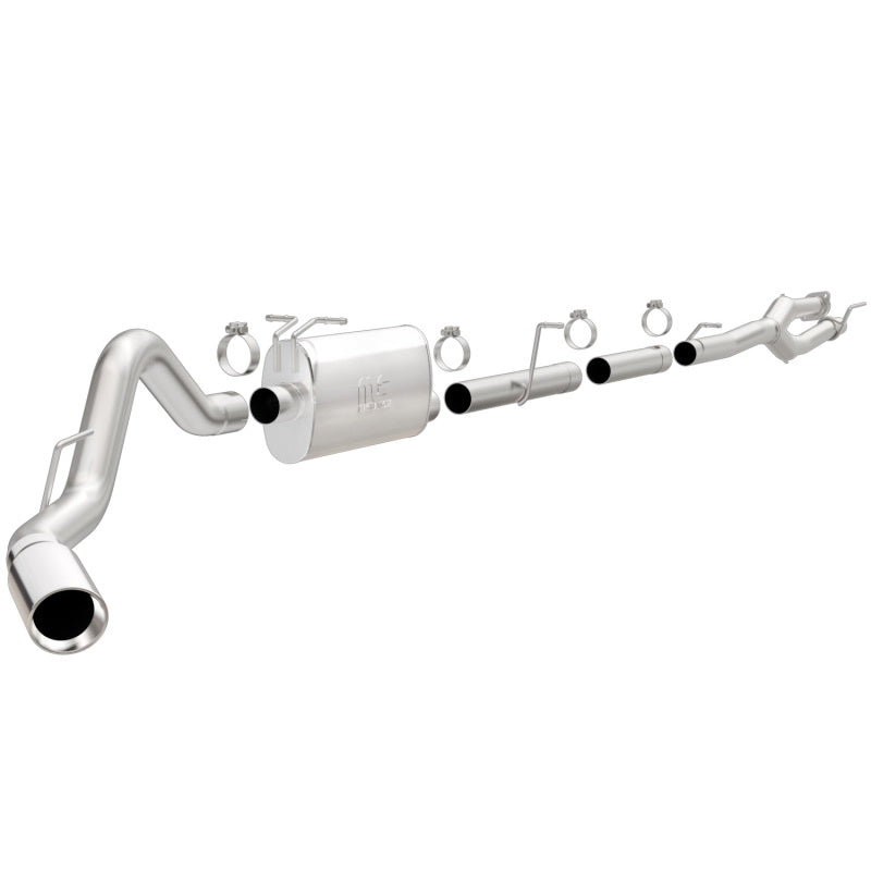 Système MagnaFlow C/B 11-15 Ford Super Duty F250 6,2 L EC CC, SS 3,5 po simple côté passager arrière Ext 5 po Tip