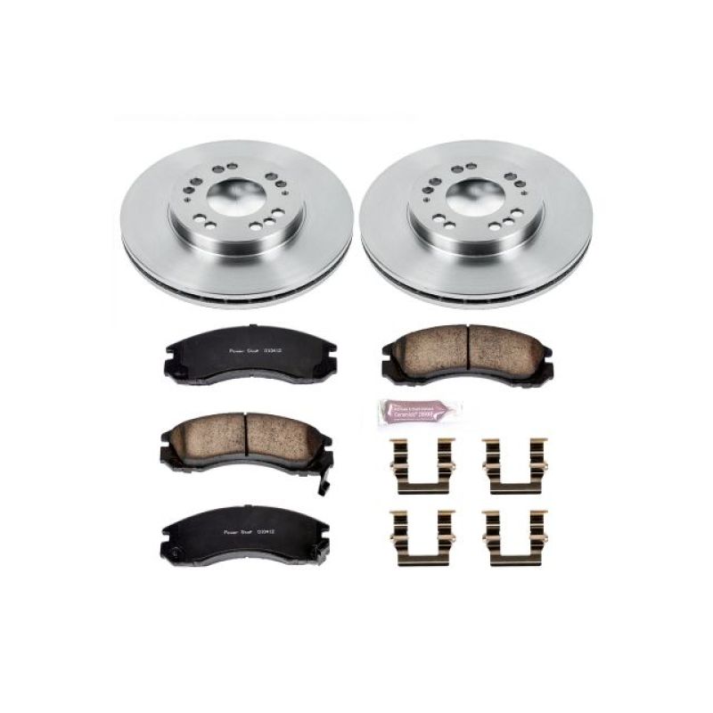 Kit de freins avant Power Stop Autospecialty pour Dodge Stealth 91-96