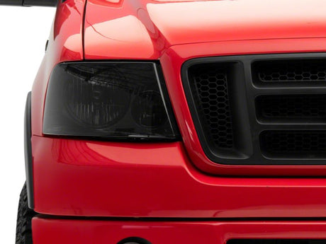 Phares de rechange de style OEM de la série Axial de Raxiom 04-08 Ford F-150 - Boîtier chromé - Lentille fumée