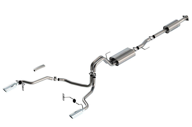 Conseils pour la Borla F-150 2021 5.0L 4dr CC SB EC STB Lariat/KR/Platinum/LTD 3/2.25 SRE Cat-Back Touring CHR