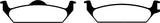 EBC 03-04 Dodge Dakota 2WD 3.9 Greenstuff Rear Brake Pads