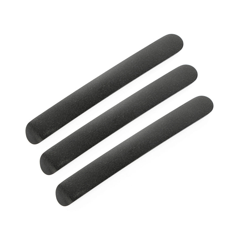 Inserts de poignée de porte Rugged Ridge noirs pour Jeep Wrangler 2 portes 07-18