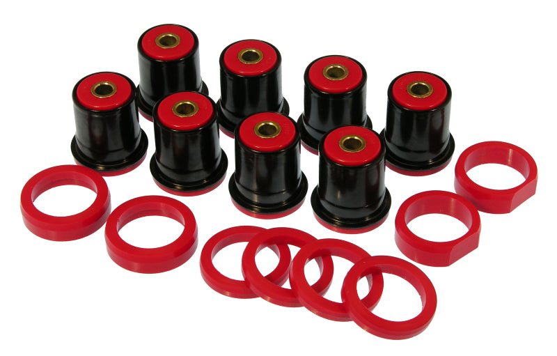 Bagues de bras de suspension arrière Prothane 65-88 GM - Rouge