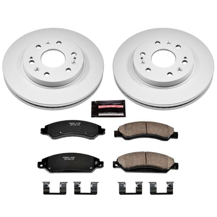 Kit de freins Power Stop 07-08 Cadillac Escalade avant Z17 Evolution Geomet avec revêtement