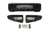Pare-chocs DV8 Offroad 2021+ Ford Bronco - Peut accueillir une barre lumineuse à double rangée de 20 pouces et (4) supports d'éclairage pour pod de 3 pouces