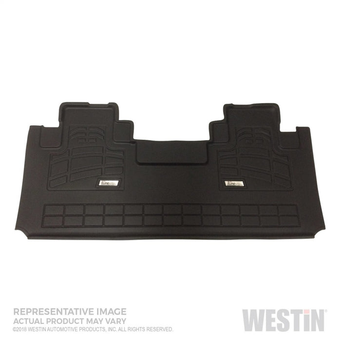 Westin 2016-2019 Nissan Titan/Titan XD avec sièges baquets Revêtements de sol Wade Sure-Fit 2e rangée - Noir