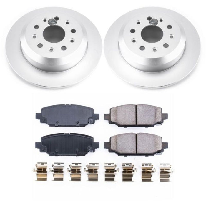 Kit de freins arrière Power Stop 18-19 Jeep Wrangler Z17 Evolution Geomet avec revêtement