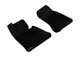 3D MAXpider 2004-2010 BMW 5 Series E60 Kagu 1st Row Floormat - Black 3D MAXpider