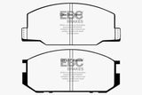 Plaquettes de frein avant EBC 85-90 Lotus Esprit 2.2 Yellowstuff