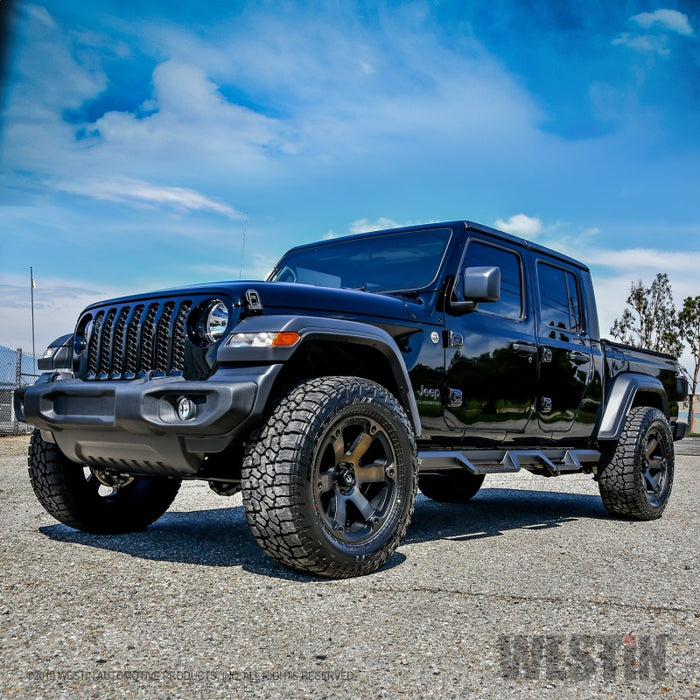 Marchepieds Westin 2020 Jeep Gladiator HDX Drop Nerf – Noir texturé