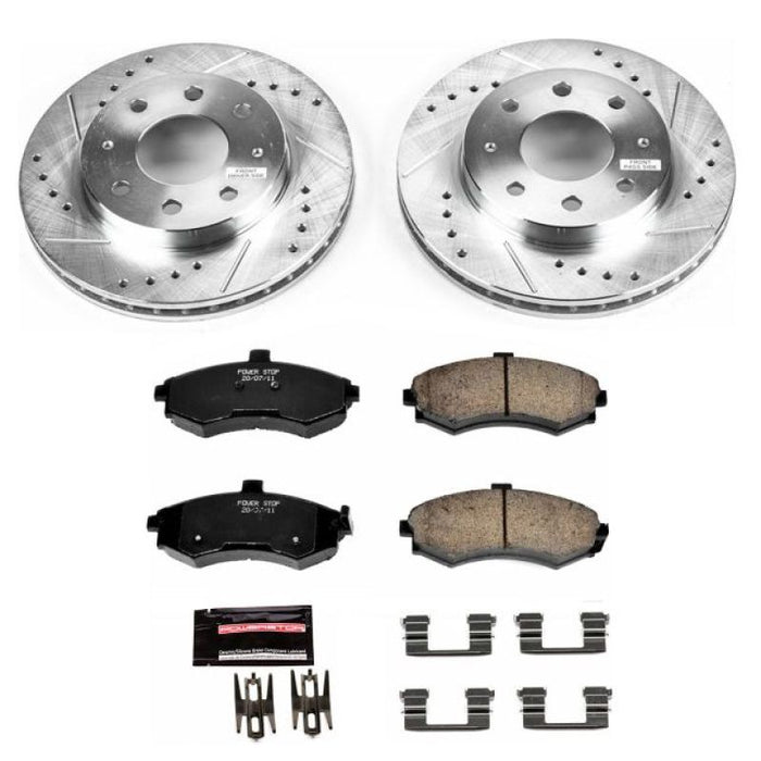 Kit de freins sport Power Stop 02-05 Hyundai Elantra Z23 Evolution avant