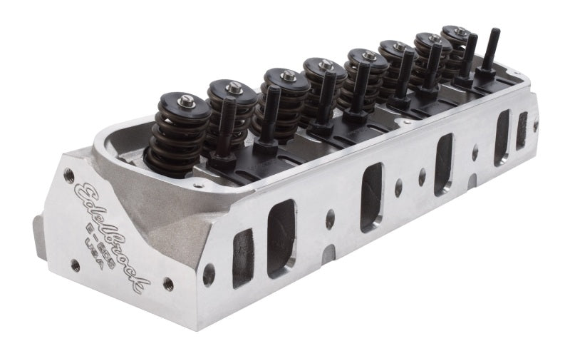 Culasse Edelbrock 1Pr SBF E-205 2 08 Admission complète complète (paire) Assemblée avec ressorts