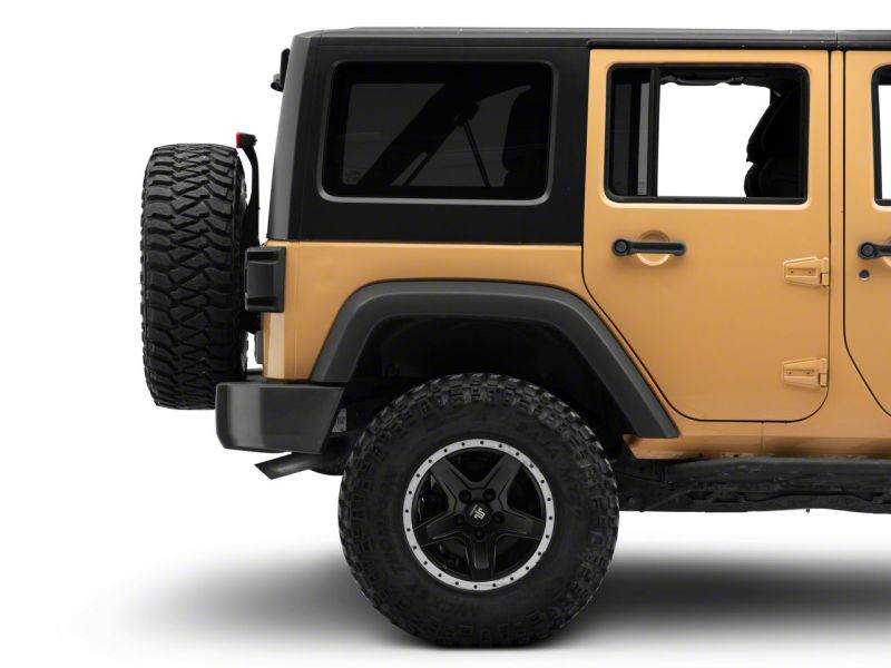 Feux arrière à LED Raxiom 07-18 Jeep Wrangler JK Axial Series - Boîtier noir (lentille fumée)