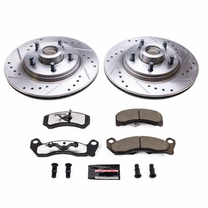 Kit de freins Power Stop 84-86 pour Ford Mustang Z26 Street Warrior avant