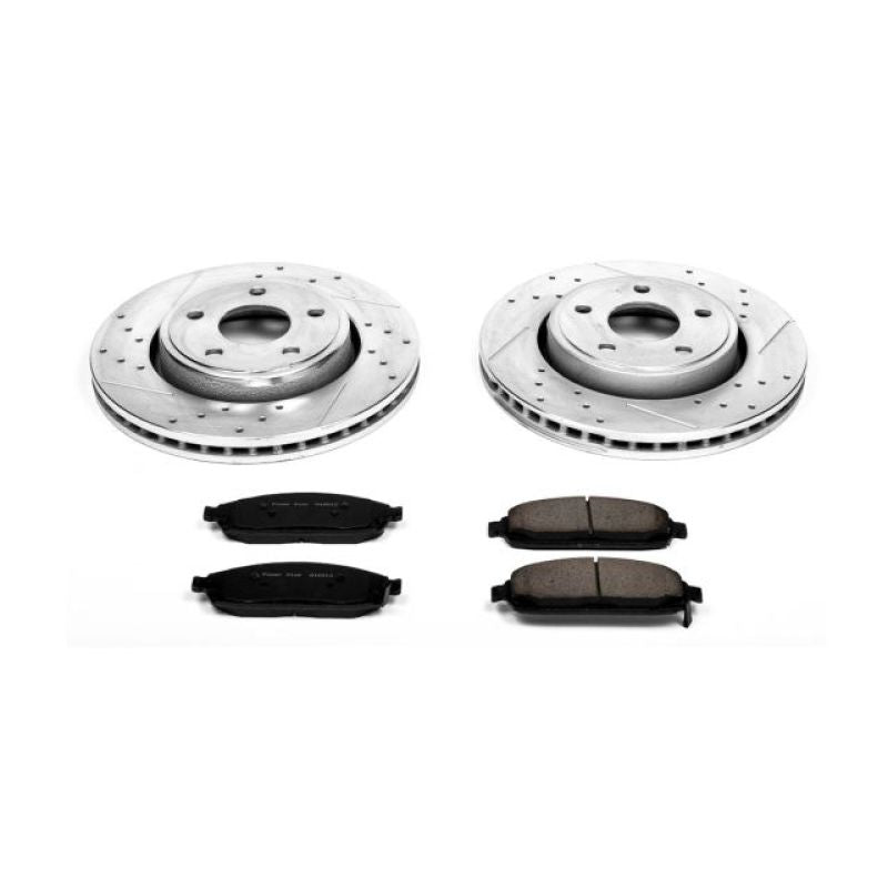 Kit de freins sport Power Stop 06-10 Jeep Commander Z23 Evolution avant