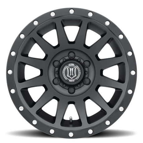 ICON Compression 18x9 6x135 6mm Offset 5.25in BS Satin Black Wheel