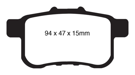 EBC 09-14 Acura TSX 2.4 Yellowstuff Rear Brake Pads