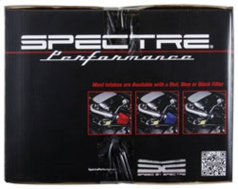 Kit d'admission d'air pour Jeep Wrangler V6-3.6LF/I Spectre 2018 - Poli avec filtre rouge