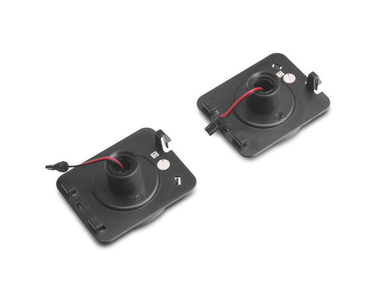 Feux de position latéraux à LED Raxiom 07-18 Jeep Wrangler JK Axial Series (fumés)