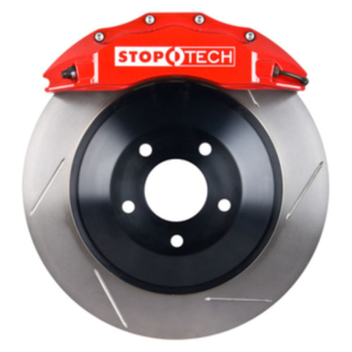 StopTech 08-13 Toyota Land Cruiser Front BBK w/ Red ST-65 Calipers Slotted 380x35mm Rotor