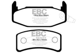 Plaquettes de frein arrière EBC Greenstuff pour Buick Regal 2.8 88-90