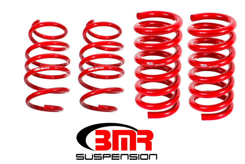 Ressorts d'abaissement BMR 15-17 Mustang S550 Handling Version (jeu de 4) - Rouge