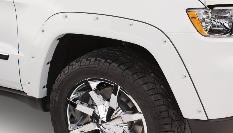 Bushwacker 11-18 Jeep Grand Cherokee Pocket Style Flares 4 pièces Ne convient pas au SRT8 - Noir