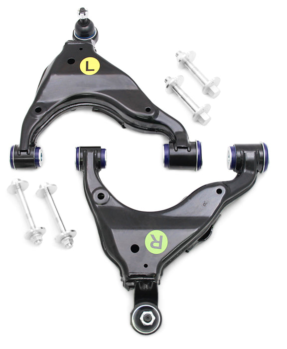 Kit de bras de suspension inférieur avant HD de base SuperPro 2010 pour Toyota FJ Cruiser (sans KDSS)