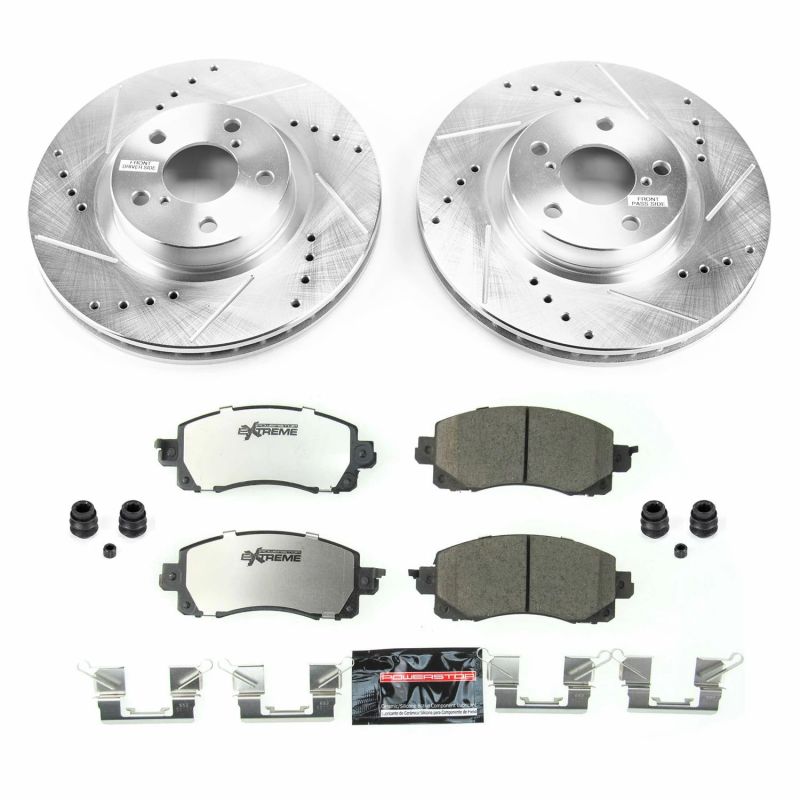 Kit de freins avant Power Stop 17-19 Subaru Impreza Z26 Street Warrior