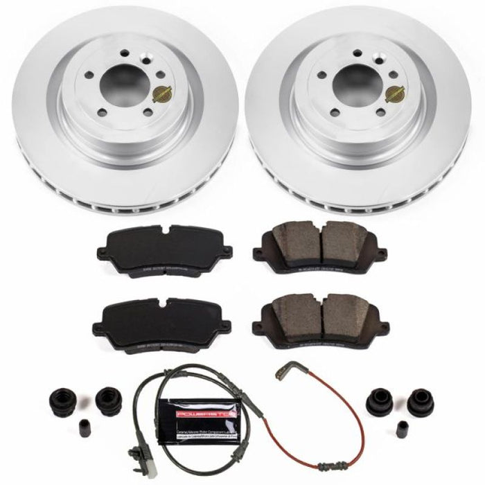 Power Stop 13-18 Land Rover Range Rover Rear Z23 Evolution Sport Coated Brake Kit