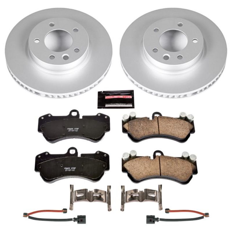Kit de freins Power Stop 04-06 Porsche Cayenne Z23 Evolution Sport avec revêtement avant