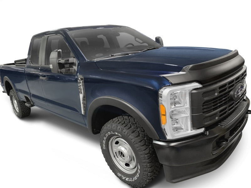 Capot de protection à profil bas AVS 2023 pour Ford F250/350/450 Superduty Aeroskin II - Noir texturé