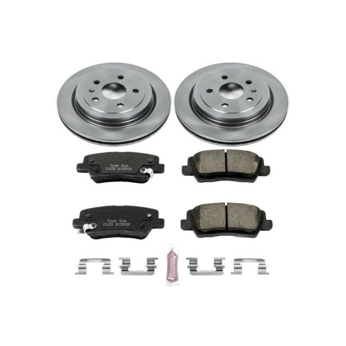 Kit de freins arrière Power Stop Autospecialty pour Cadillac CTS 14-18