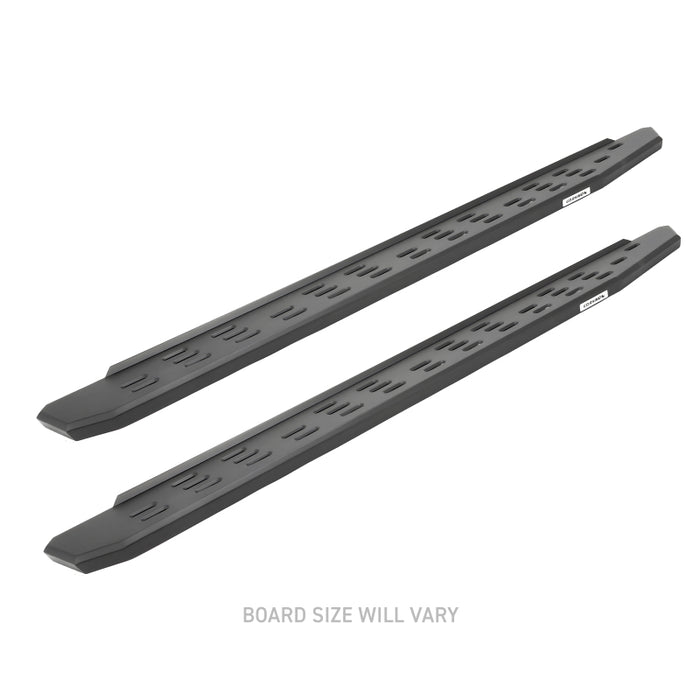 Marchepieds Go Rhino RB30 68 po - Tex. Blk (Planches UNIQUEMENT/Supports de montage requis)