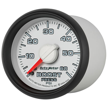 Jauge de suralimentation mécanique 0-60 PSI de 52,4 mm d'Autometer Factory Match