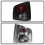 Feux arrière européens fumés pour Spyder Chevy S10 94-04/GMC Sonoma 94-04/Isuzu Hombre 96-00 ALT-YD-CS1094-SM