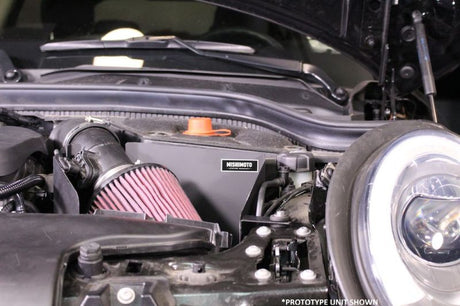 Kit d'admission d'air hautes performances Mishimoto 14-16 Mini Cooper S 2.0L - Noir froissé
