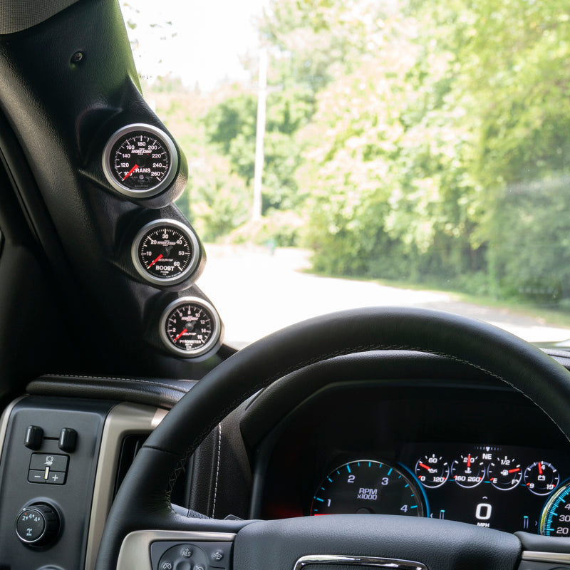 Autometer 2-1/16 po Triple Pillar 14-15 Chevy Full Size (Gen 3)