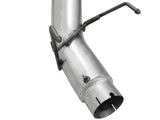 Échappement arrière en acier aluminisé DPF aFe Atlas 5 pouces Dodge RAM Diesel 13-14 6,7 L (td) Mega Cab avec embout poli
