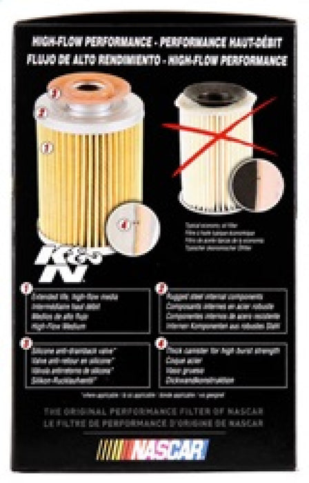 K&N Oil Filter OIL FILTER; AUTOMOTIVE