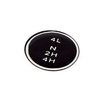 Modèle de pommeau de levier de vitesse Omix Insert