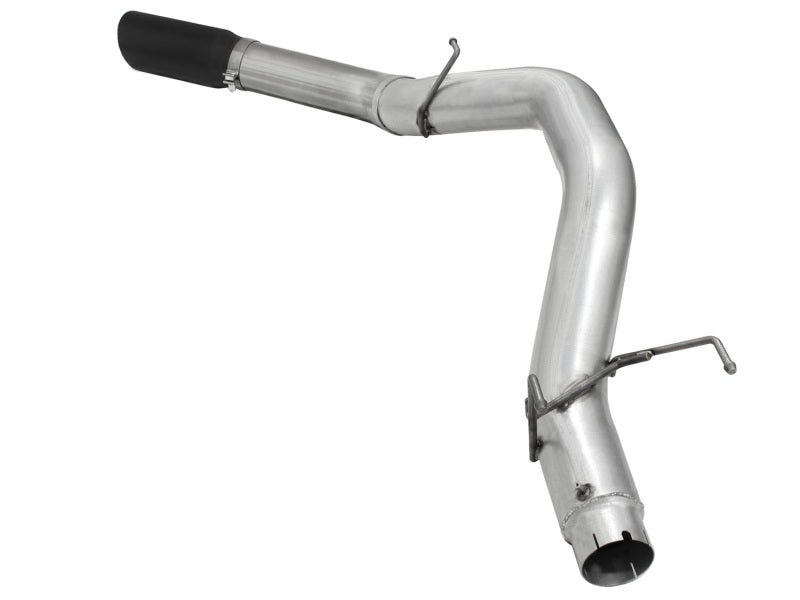 aFe Atlas 5 pouces DPF-Back Aluminized Steel Exh Dodge RAM Diesel 13-14 L6-6.7L Mega Cab avec embout noir