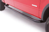 Barres de toit rondes courbées en acier inoxydable de 3 po pour Chevrolet Silverado 1500 Crew Cab 2019 de Lund - Noir