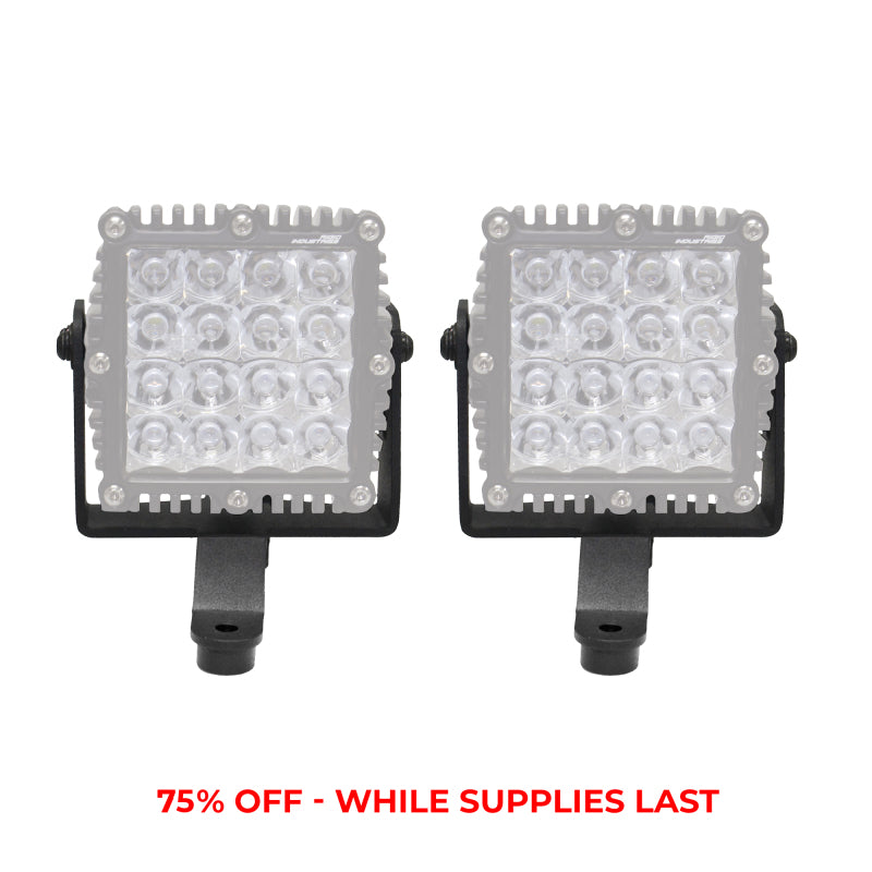 Support d'éclairage Go Rhino 18-20 Jeep Wrangler JL/JLU/Gladiator JT - Série Q4 de 6 pouces