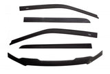 Ensemble combiné pare-vent et déflecteur Aeroskin AVS 11-16 pour Ford F-350 Super Duty Supercrew - Noir mat